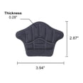 thumbnail image 7 of Suede Heel Grips, Anti‑Slip, Anti‑Wear, Soft Sponge, 8PCS, Thickness 0.28", 7 of 7