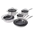 thumbnail image 2 of Henckels Paradigm 11-Piece Ceramic Cookware Set – Nonstick, Dishwasher Safe, Oven Safe, 2 of 5