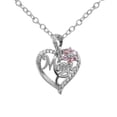 thumbnail image 2 of YYKihy Mothers Necklace For Mom From I Love You Mom Necklace Heart Pendant Jewelry With Box Birthday Mothers Day For Women, 2 of 4