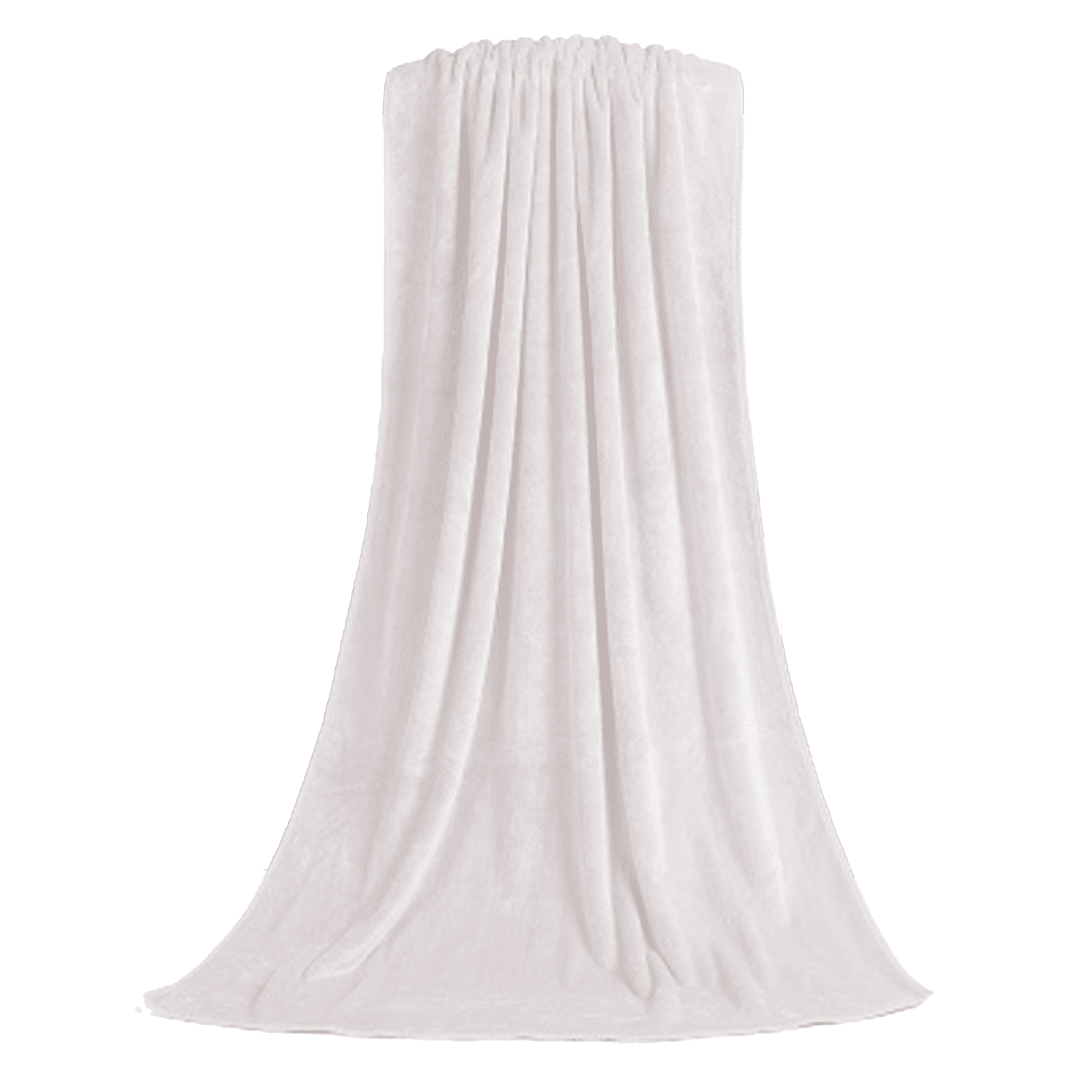 ARLAJO Bath Towel Wrap, 28x55 Fast Moisture Lock Fiber Robe w/ Double Edging, White