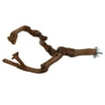 thumbnail image 2 of Natural Parrot Bird Stand Tree Branch Pet Budgie Toys Pet Supplies Perches Cage Two Branches, 2 of 6