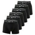 thumbnail image 1 of MUSTANG Pantalones cortos Retro para Hombres 6 Pack - Boxer, Pantalones, True Denim Negro M (Medium), 1 of 3