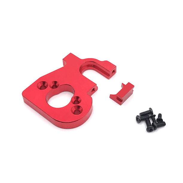 RC Automóviles de montaje de motor actualizado Control remoto Control de automóvil Desgaste Resistente de accesorios de motor de engranaje multicolor Reemplazo para 144001 Rojo Inevent FN001446-01