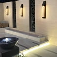 thumbnail image 4 of 1 Uds 2,5w Luz de Pared Solar Impermeable Al Aire Libre IP65 Decoración de Jardín Mazorca Lámpara de Pared Led para Balcón Terraza Patio Villa, 4 of 5