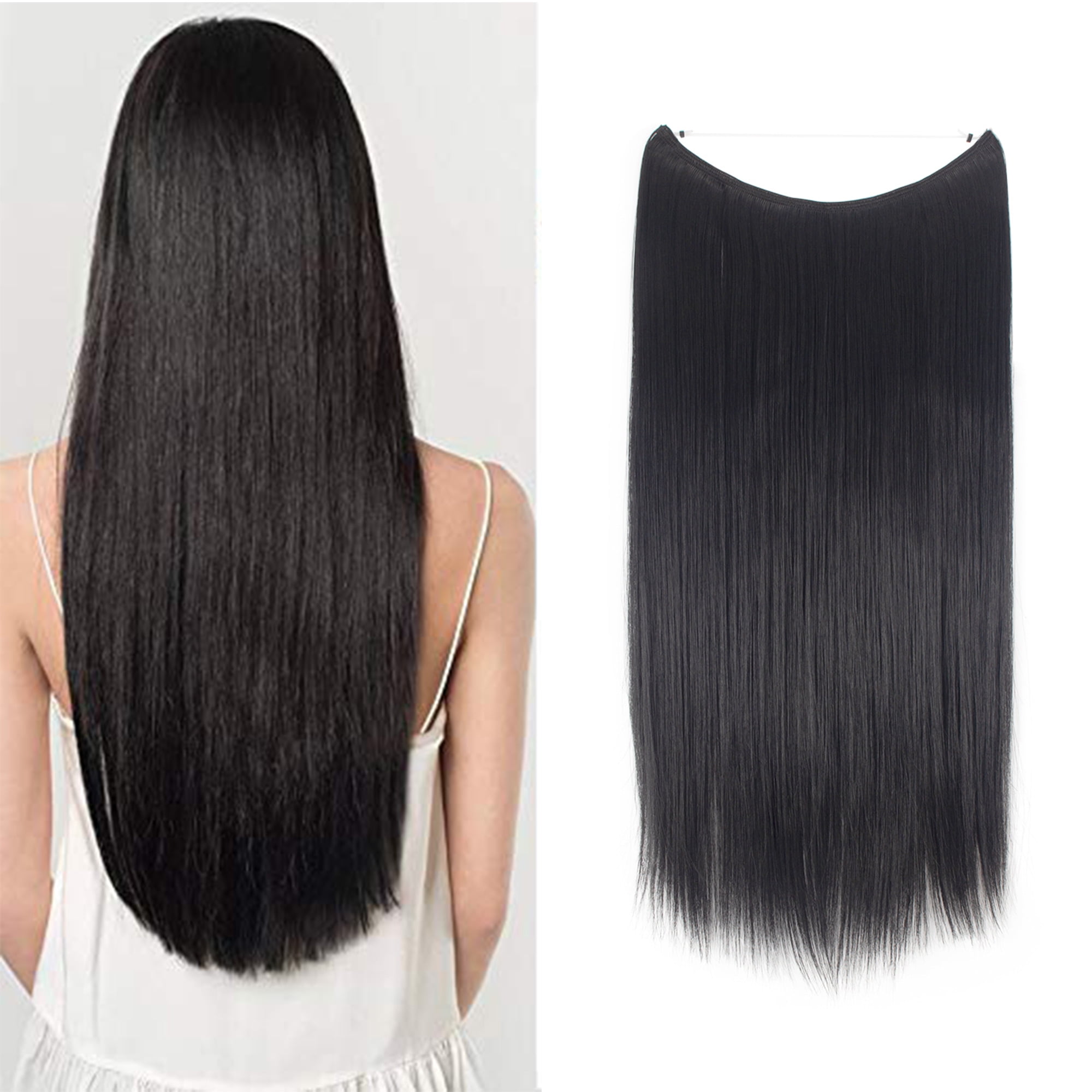 hair extensions invisible wire