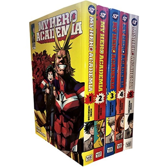 My Hero Academia Volume 1-5 Collection 5 Books Set (Series 1)