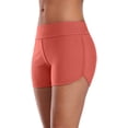 thumbnail image 4 of Charmo Swim Board Shorts for Womens Tummy Control Swim Shorts Solid Boardshorts, 4 of 7