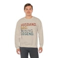 thumbnail image 5 of Miner Sweatshirt Gifts Crew Neck Shirt Long Sleeve Unisex, 5 of 5