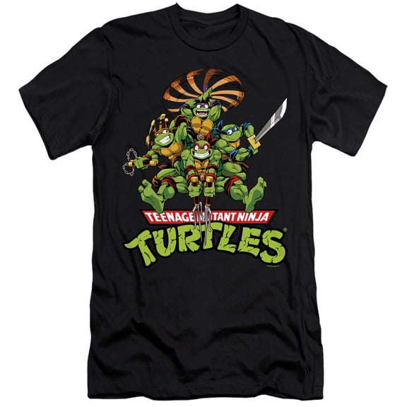 TMNT Teenage Mutant Ninja Turtles Manga Turtles Unisex Adult Canvas Brand T Shirt