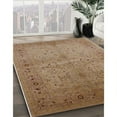 thumbnail image 3 of Ahgly Company Machine Washable Indoor Square Industrial Modern Light Brown Area Rugs, 7' Square, 3 of 7