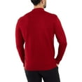 thumbnail image 2 of X RAY JEANS Mens Mock Neck Sweater Pullover, Jester Red, L, 2 of 10