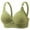 Green 1, variant on hotojiny Leisure Bars for Women Plus Size Pleated Adjustable Strap Push up Bra Fashion Comfortable Full Coverage Everyday Bras