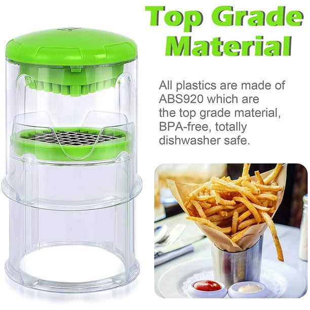 French Fry Cutter Apple Cutter - Potato Apple Slicer Slices