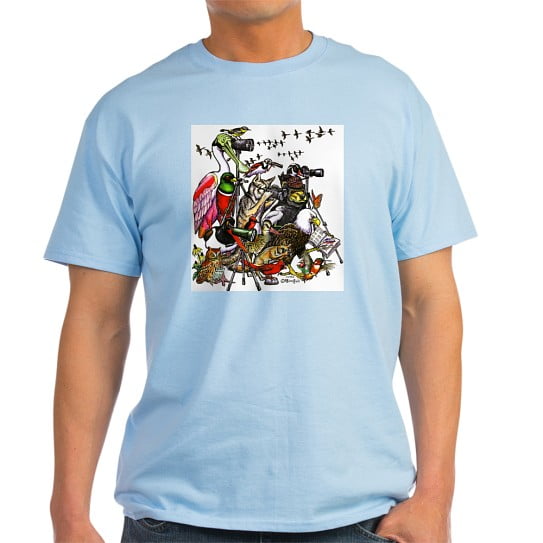 CafePress - Birders Ash Grey T Shirt - Men's Classic Cotton T-Shirts
