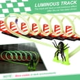 thumbnail image 4 of Kids Bike Track Builder DIY Loop Kit with Luminous Effect Spider Model Pull-back Car,Boys Bike, 4 of 5