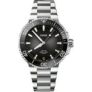 Oris Aquis Automatic Stainless Steel Gray Dial Date Divers Mens Watch 400 7769 4154-07 8 22 09PEB
