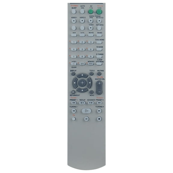 RM-AAU006 Replaced Remote Control for Sony Home Theater System HT-DDW700 STR-DV10 STR-K700 STR-DE598 STR-K780 STR-KS1000P