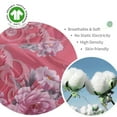 thumbnail image 5 of 2 PCS Pillow Shams Pillowcase, Pillow Covers Garden Floral Printed Pillow Cases Set of 2 , Soft and Breathable Cooling Pillow Case 30.7"x18.9", Pink Flower(D), 5 of 6