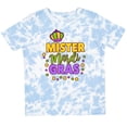 thumbnail image 3 of Inktastic Mister Mardi Gras with Crown and Dots Boys Toddler T-Shirt, 3 of 5