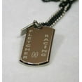 thumbnail image 4 of NASCAR RACING FLAG NECKLACE STAINLESS STEEL  DOG TAG PENDANT FREE ENGRAVING, 4 of 9