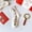 White, variant on Gymayou Unisex Christmas Crew Socks Soft Cotton Festive Holiday Socks Home Sleeping Socks For Christmas Party White One Size
