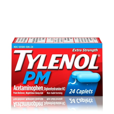 Tylenol Extra Strength Caplets, Fever Reducer and Pain Reliever, 500 mg, 24 ct.