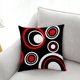 thumbnail image 1 of onlyliua ¡ Artículos En Liquidación! Fundamental Almohada de Poliéster y Diseño Geométrico, Funda de Cojín para La Cintura, Decoración Del Hogar, 1 of 2