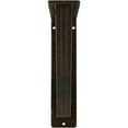 thumbnail image 3 of Ekena Millwork 2"W x 5 1/2"D x 8"H Traditional Wrought Iron Bracket, (Triple center brace), Antiqued Pale Gold, 3 of 8
