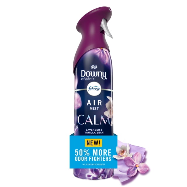 Febreze Air, Air Freshener Spray, Odour Fighting Room Spray, Downy CALM, 1ct