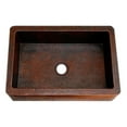 Novatto Farmhouse Antique Copper Kitchen Sink - Walmart.com