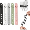 thumbnail image 5 of Silicone Cable Ties Headphone Organizer Reusable Multi-Purpose Cable Management for Home Office Travel with Easy Fastening and Widely Applicable, 5 of 5