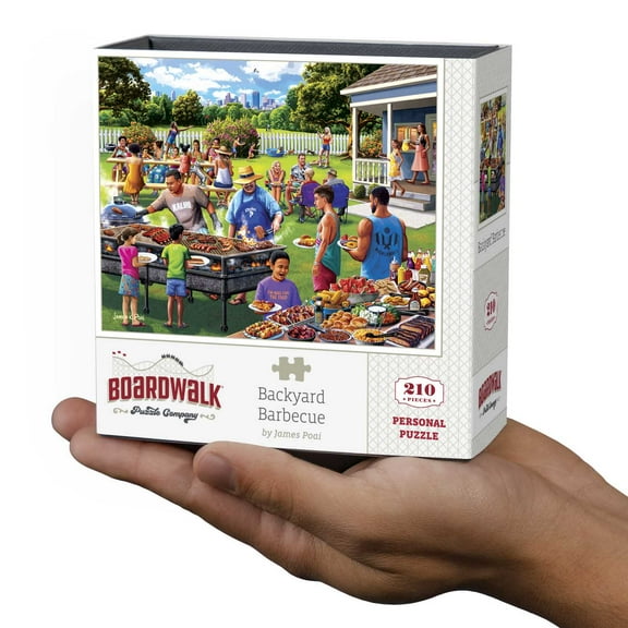 Backyard Barbeque by Boardwalk - Personal Puzzle - 9x11 210 pc