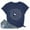 WenDA02_Blue, variant on Country Music Tshirts Shirts for Women Blackbird Singing in The Dead of Night Tees Funny Beatles T Shirts Vintage Short Sleeve Tops Blue, S