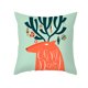thumbnail image 1 of Funda de almohada de Navidad muñeco sin rostro enano gnomo duende celosía árbol de Navidad copo de nieve piel de melocotón impreso sofá funda de almohada Wmkox8yii HFSH4066, 1 of 1