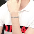 thumbnail image 3 of Titanium Steel Magnetic Therapy Bracelet Hollow Heart Pattern Bracelet for Female, 3 of 4