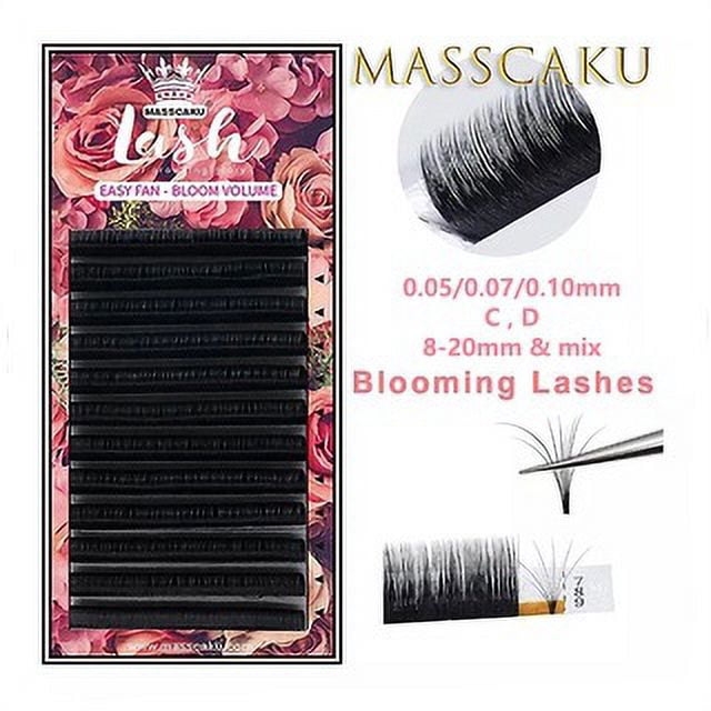 Masscaku Auto Ventilador Pestañas Volumen Fácil Extensiones De Visón-fanning