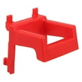 thumbnail image 1 of Homoyoyo Red Plastic Pegboard Hooks for Spray Bottle Storage and Tool Organization Wall Rack, 1 of 8