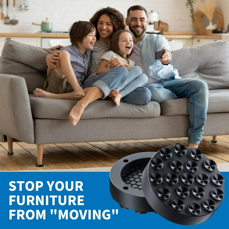 Washing Machine and Dryer Anti-Vibration Pads - Set of 4 Shock Absorber Anti-Slip Pads - 2.5" Each - Keep Your Machine Quiet and Stable Washing Machine and Dryer Anti-Vibration Pads - Set of 4 Shock Absorber Anti-Slip Pads - 2.5" Each - Keep Your Machine Quiet and Stable