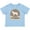 AE-Light Blue, variant on Husky Dog I Love Huskies Boys or Girls Baby T-Shirt