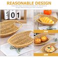 thumbnail image 3 of Panier de Rangement pour Collations, Support de Rangement Décoratif, Panier d'Organisation à Domicile Fait Main, 3 of 9