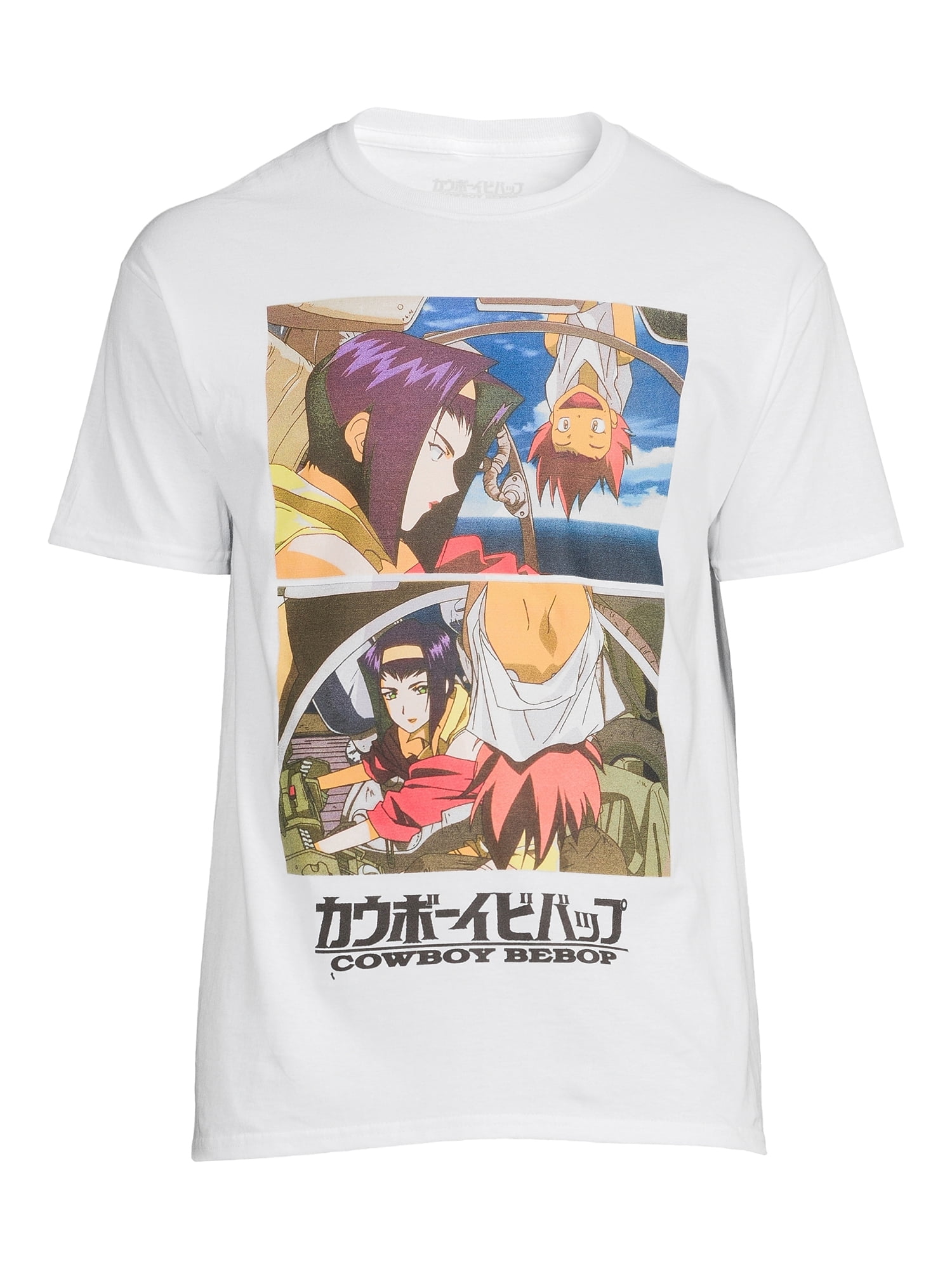 Cowboy Bebop Men's and Big Men's Short Sleeve Graphic T-Shirt, Sizes S-3XL