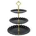 thumbnail image 2 of Soporte para cupcakes de 3 niveles, soporte para cupcakes, soporte para torre de postres, bandeja para cupcakes, ultra sensible, 2 of 12