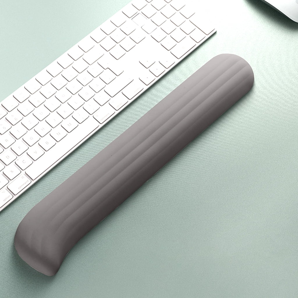 Ergonomic Silicone Wrist Rest Pad Keyboard Memory Foam Office Comfortable Base