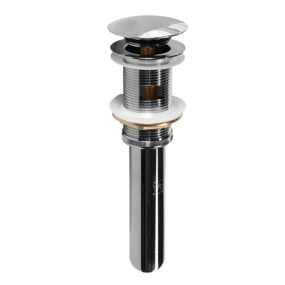 The akuaplus® pop-up push button with overflow.