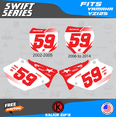 thumbnail image 3 of Kalair GFX Graphics Kit for Yamaha YZ125 (2002-2004) Swift Series, 3 of 5