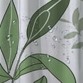 thumbnail image 5 of Orinice  Green Tropical Leaves Shower Curtain for Bathroom Decor Watercolor Nature Leaf Plant Botanical Boho Simple Minimalist Art Printed Fabric Polyester Waterproof 12 Pack Plastic Hooks 36x72, 5 of 7