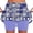 Purple#flowy shorts, variant on oelaio Floral Skorts for Women High Waisted Mini Skirt with Shorts Underneath Golf Tennis Skort Causal Summer Boho Outfits Blue L
