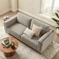 thumbnail image 5 of Modway Roscoe 81 inch Fabric Sofa in Pewter, 5 of 10