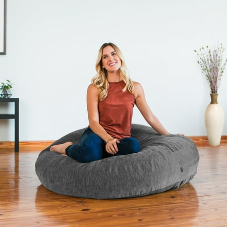 Jaxx Bean Bags Jaxx Cocoon Bean Bag Lounger With Chenille Cover