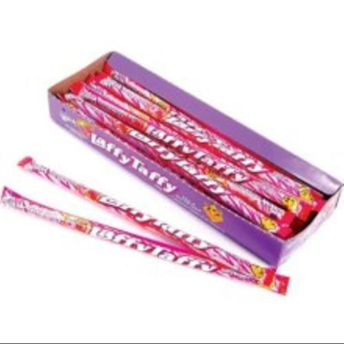 Laffy Taffy Rope Strawberry 24 pack (0.81 oz per pack) (Pack of 2) by